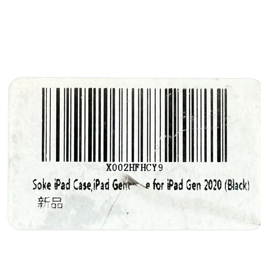 Soke Tablet Case Ipad Gen 2020 Black new